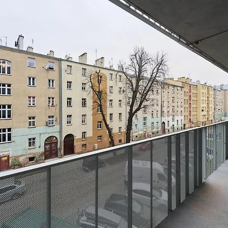 아파트 Nowa Manufaktura Krzyki By Renters