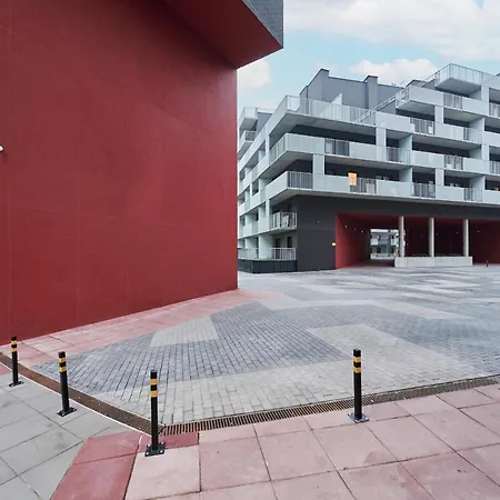 아파트 Nowa Manufaktura Krzyki By Renters 브로츠와프